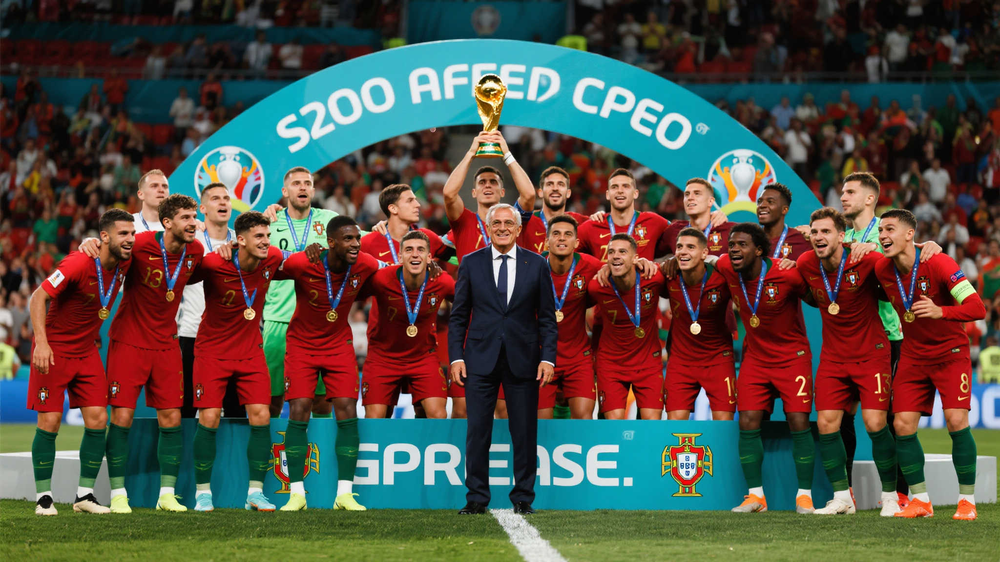 葡萄牙足协主席:全力以赴冲击冠军宝座 葡萄牙足协主席:全力以赴冲击冠军宝座